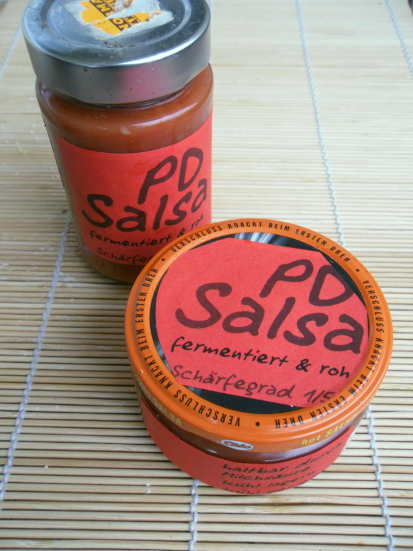 Salsa, milchsauer fermentiert